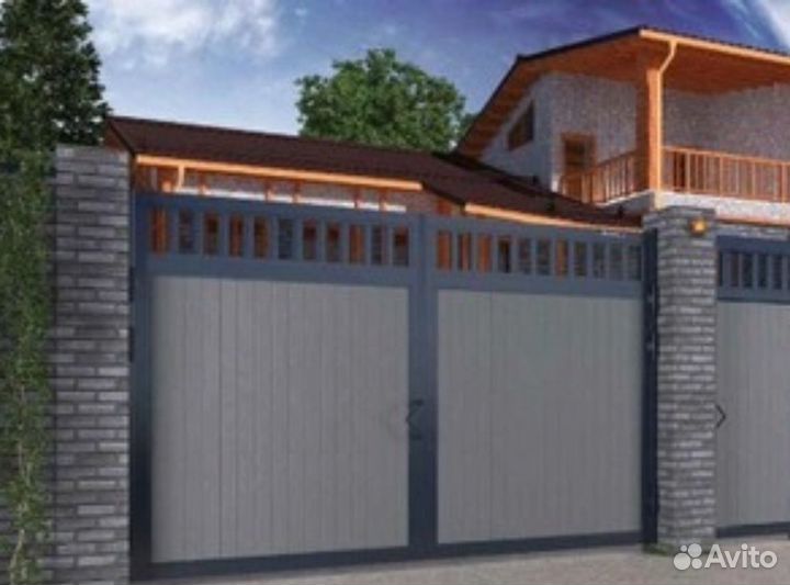 Ворота распашные