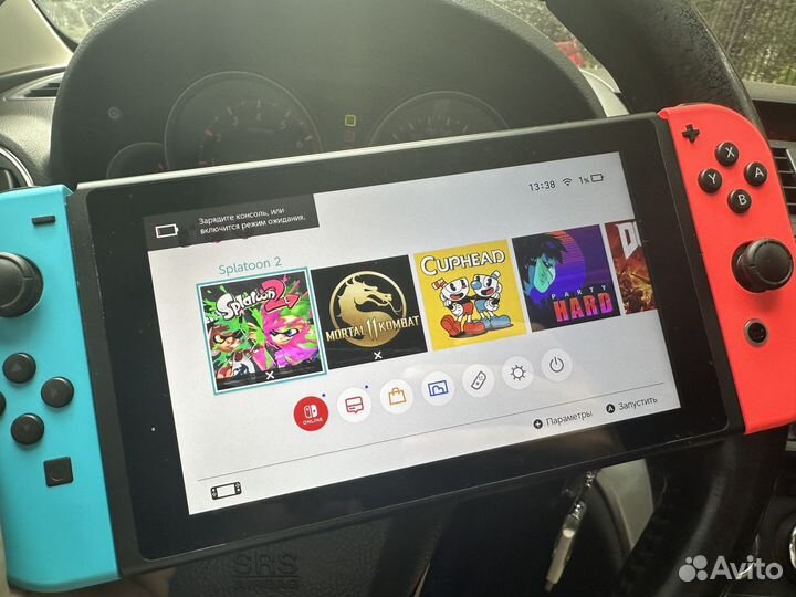 Nintendo switch rev 1 под прошивку + игры