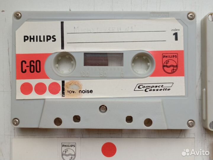 Аудиокассета philips C-60 (3 шт)