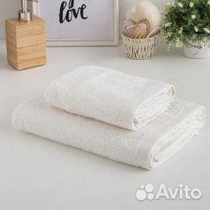 Полотенце белое