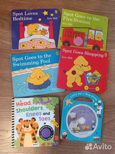Картонные книги на английском