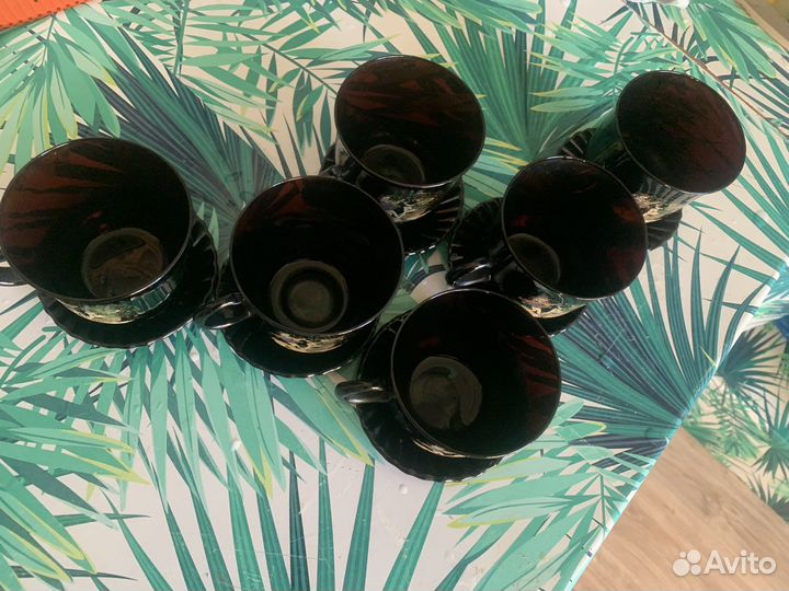 Сервиз чайный на 6 персон, новый