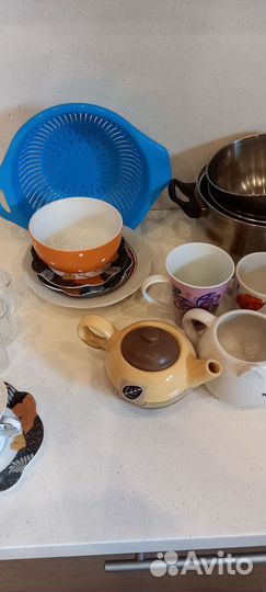 Набор столовой посуды для дачи, стройки