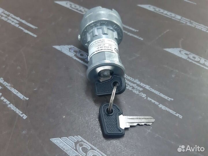 Замок зажигания газ-53,уаз,паз 4конт метал корп