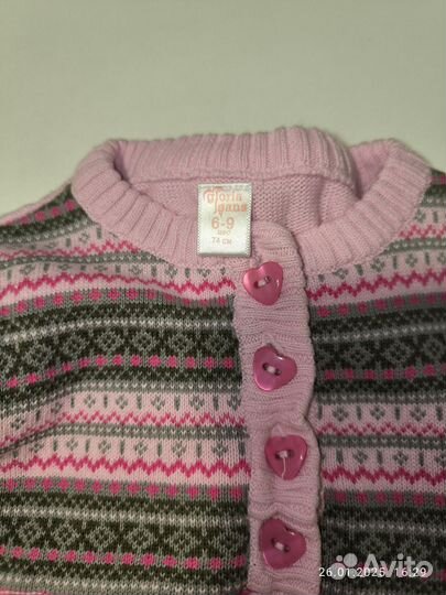 Платье для девочки 68 74