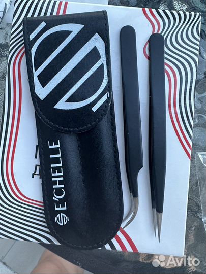 Пинцет для наращивания ресниц