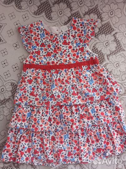 Платье для девочки 86