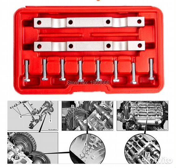Набор установки фаз грм mercedes M642