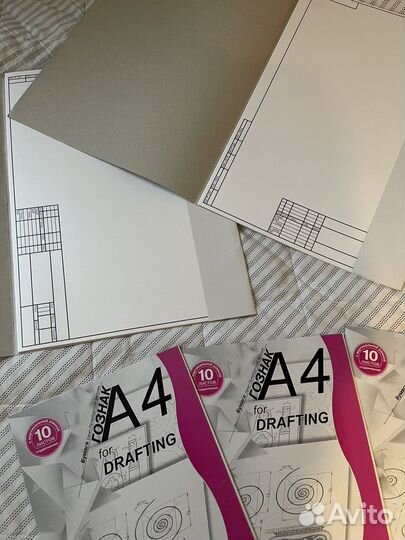 Бумага для черчения новая