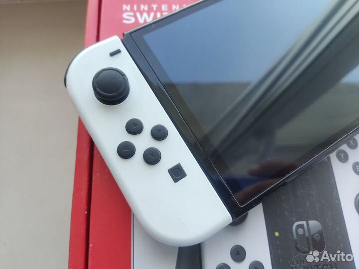 Прошитая Nintendo Switch Oled 128Gb+игры