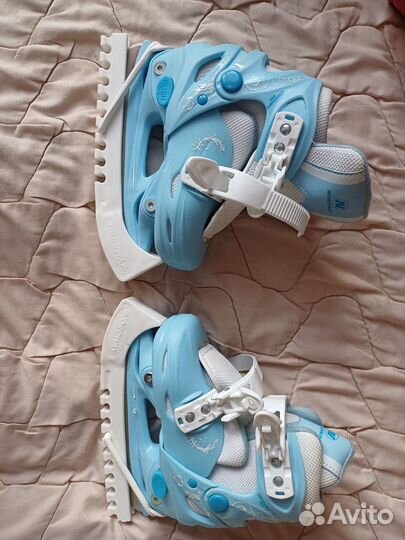 Коньки детский раздвижные р27,28,29,30