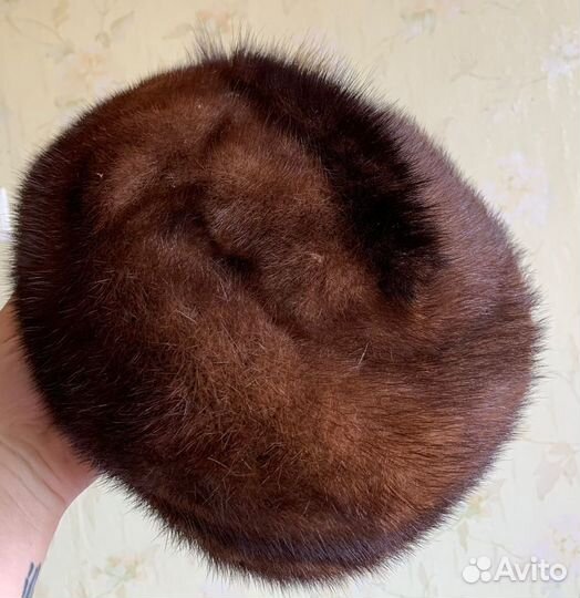 Шапка норковая женская