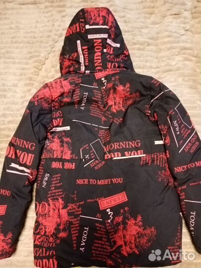 Куртка зимняя на мальчика 164