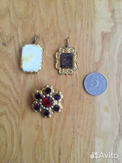 Подвески винтаж СССР