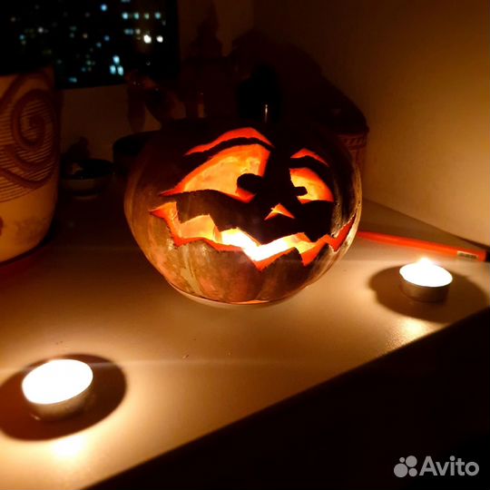 Тыква на Хэллоуин