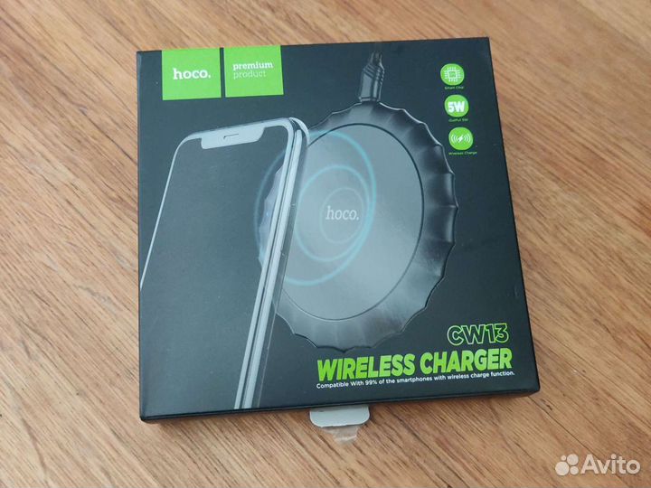Беспроводное зарядное устройство hoco
