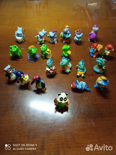 Игрушки из киндера 90х