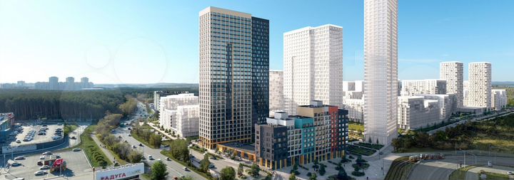 2-к. квартира, 52 м², 2/32 эт.