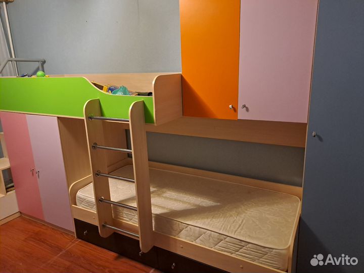 Двухъярусная кровать для детей