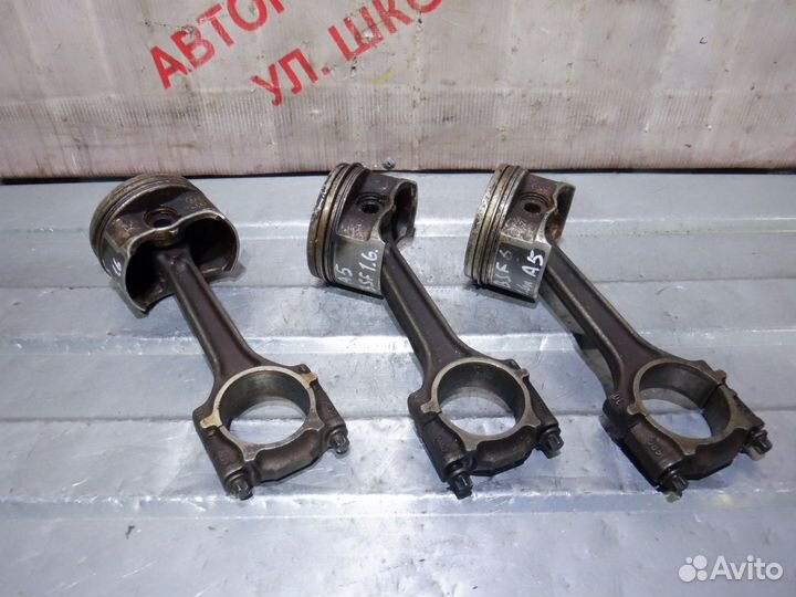 Поршни с шатунами Шкода Октавия А5 1.6л BSF