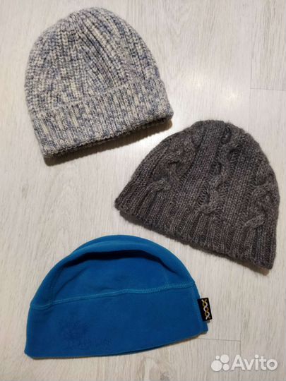 Шапки шерсть, флис Повязки флис