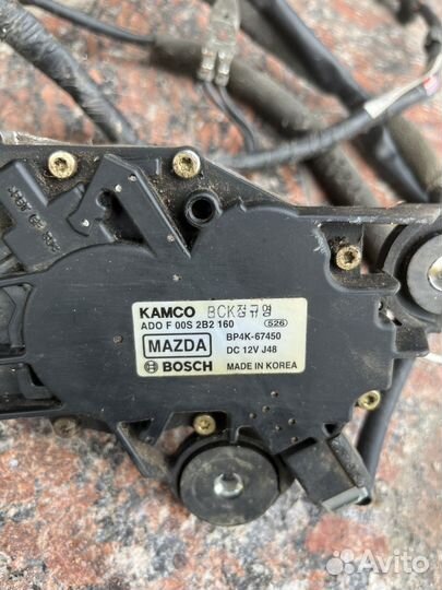 Мотор стеклоочистителя задний Mazda 3 Bk хэтчбек