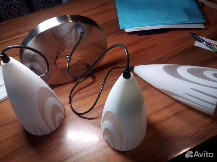 Люстра лампа на 3 лампы