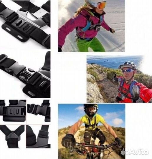 Новое крепление на грудь для Экшн-Камеры