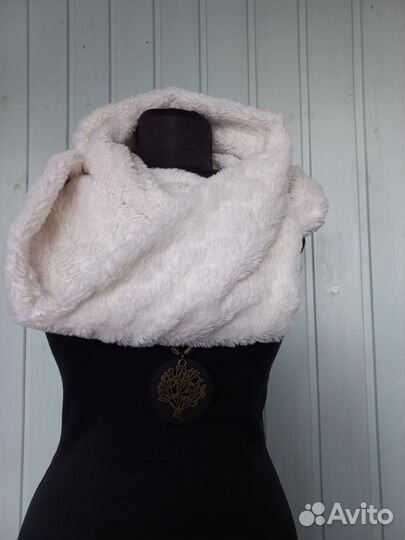 Снуд шарф женский. Воротник