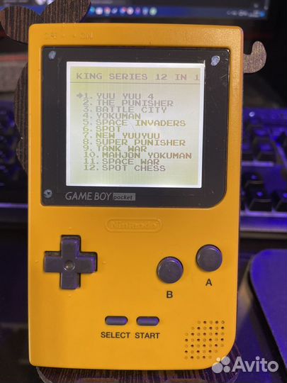 Gameboy Pocket с подсветкой