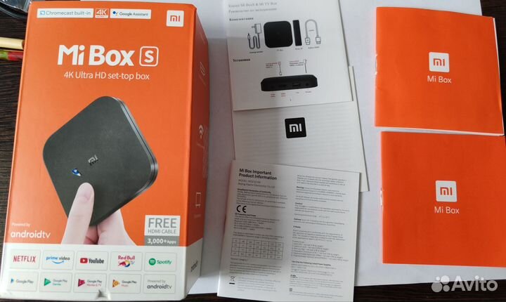 Приставка Xiaomi Mi Box S 4k