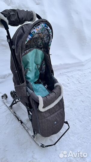 Санки коляска Nika