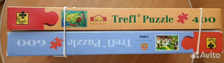 Пазлы комплект из 2-х игр