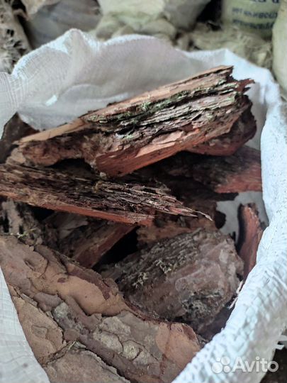 Сосновая кора, кора лиственницы