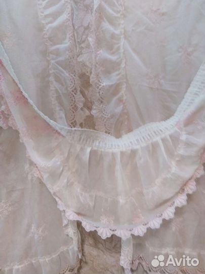 Тюль на кухню укороченные