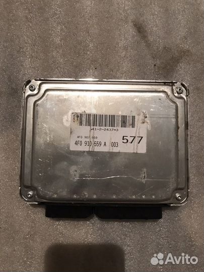 Блок управления двигателем ауди A6 C6 4F0907559