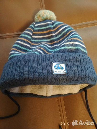 Шапка зимняя, демисезонная, варежки