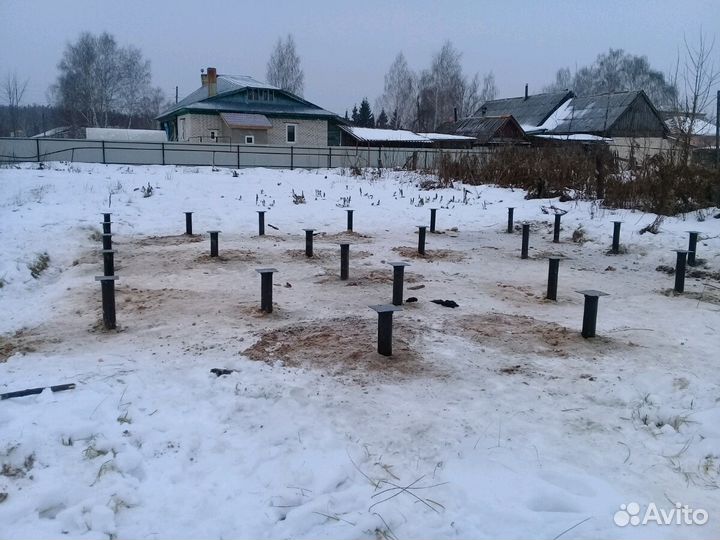 Винтовые сваи монтаж Кстово