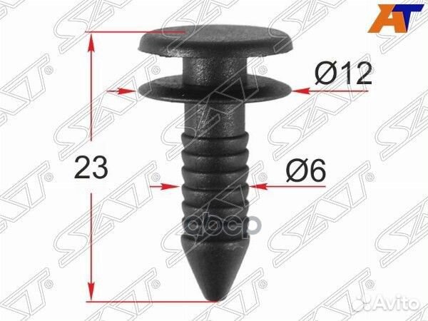 Клипса крепежная land rover/ford (1 шт.) ST-M12