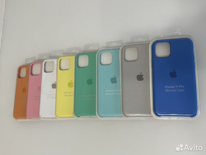 Чехлы силиконовые на iPhone 11 Pro
