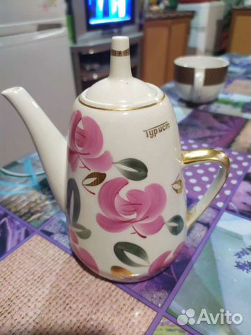 Заварочный чайник кофейник дулево СССР