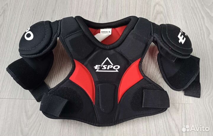 Нагрудник хоккейный 6-9 лет налокотники