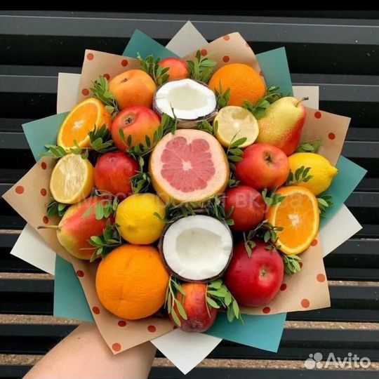 Съедобные букеты из ягод/фруктов