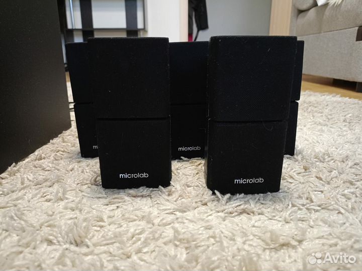 Сабвуфер и колонки