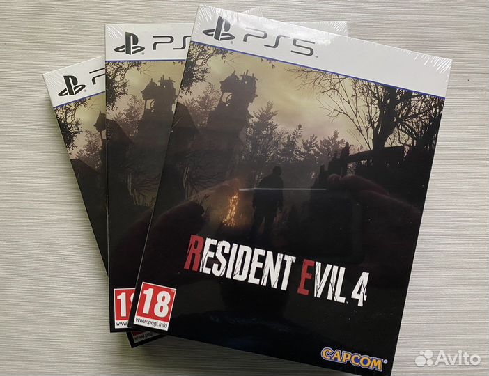 Resident Evil 4 Remake Steelbook (Новый) Sony PS5