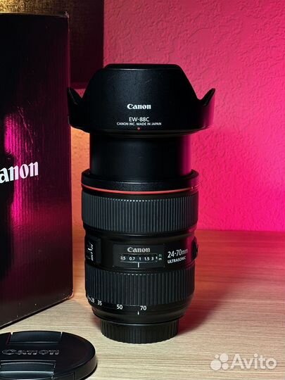 Объектив Canon ef 24-70mm f 2 8l ii usm