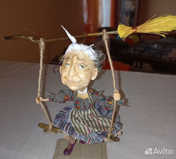 Интерьерная кукла ручной работы