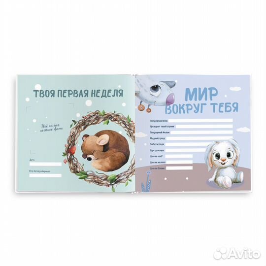 Первый альбом малыша