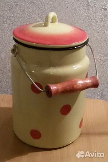 Бидон эмалированный СССР (новый)