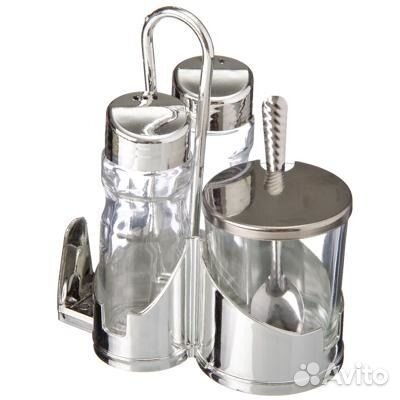 Набор для специй 3пр. на подставке (828-145)